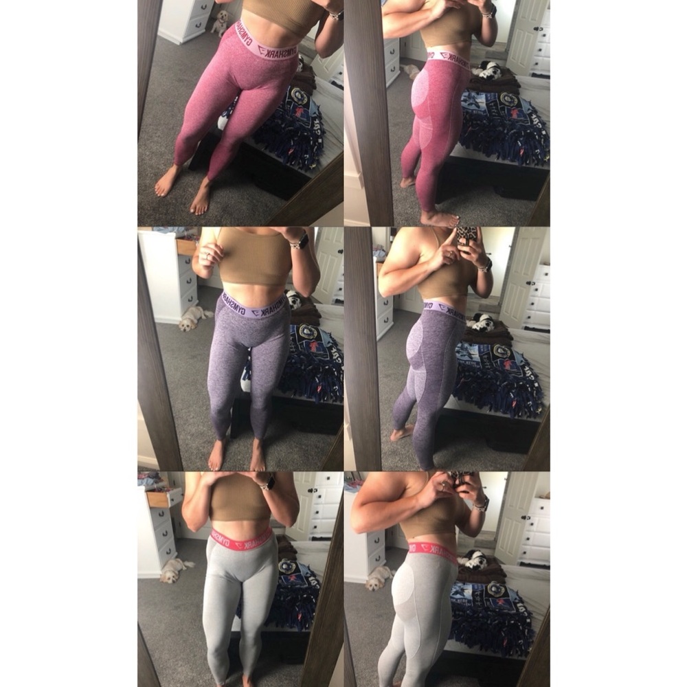 Gymshark OG Flex red purple and gray